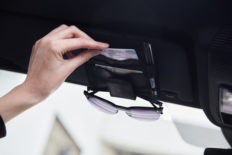 Car Document Organizer Car Organizer Auto Document Holder Etsy