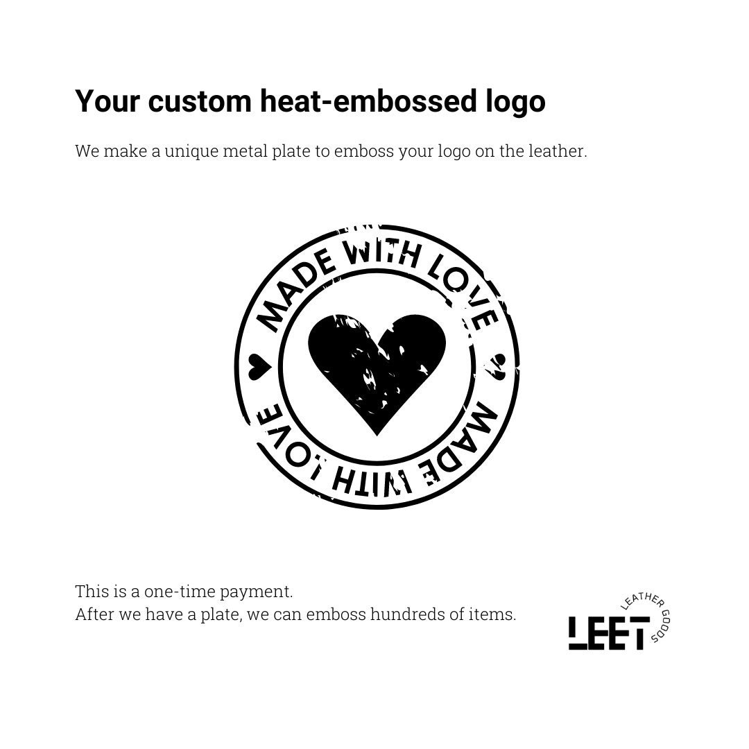 Personalization Your Custom Heat Embossed Logo Etsy