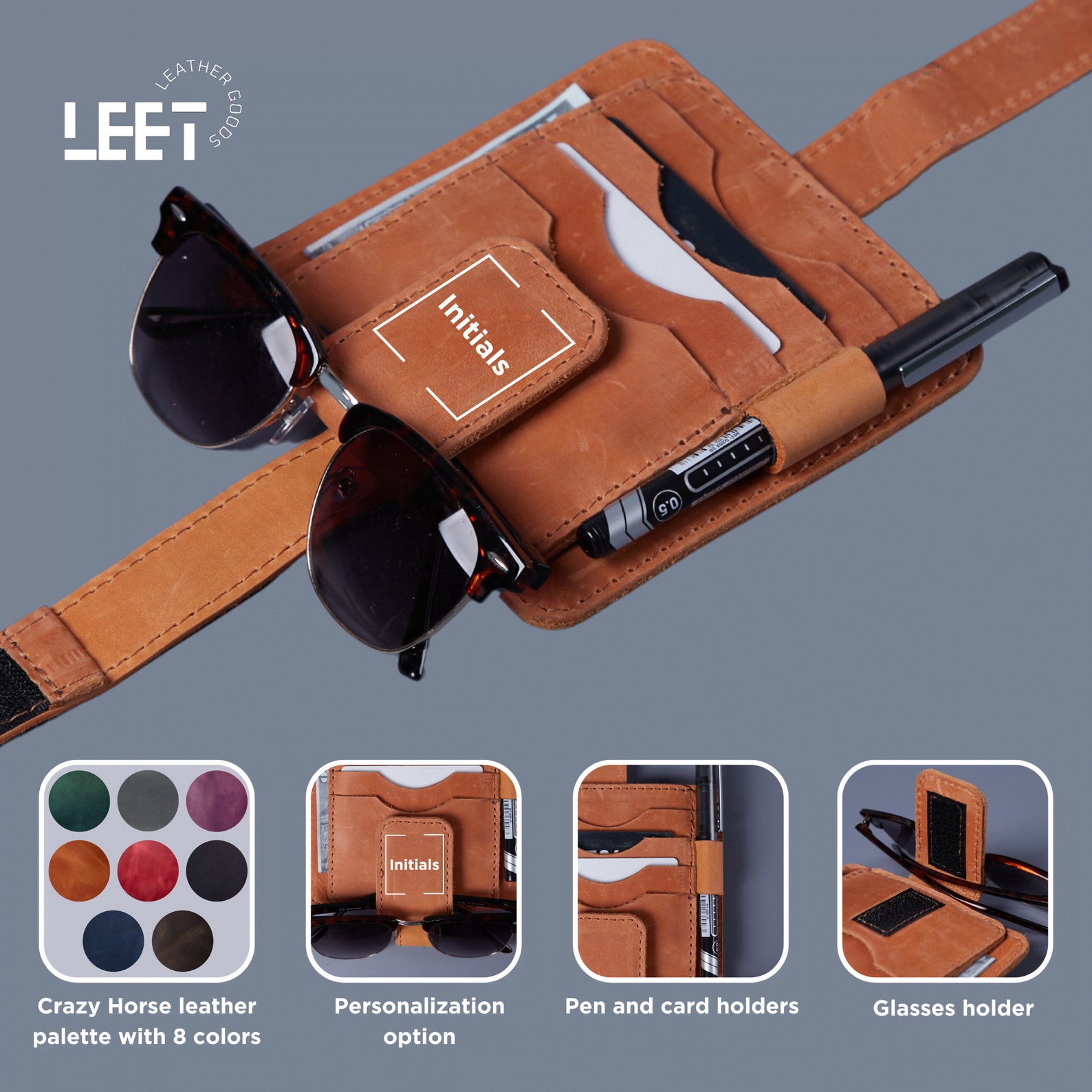 Car Document Organizer Car Organizer Auto Document Holder Etsy