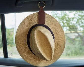 Minimalist magnetic cowboy hat clip | Leather hat magnetic holder for Girlfriend | Magnetic cowboy hat clip | Anniversary gifts for Her
