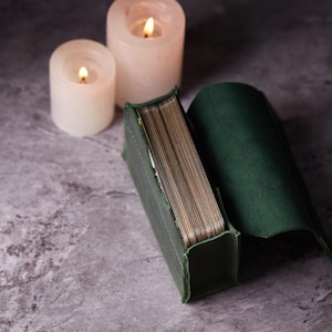 Sac de tarot, étui pour cartes de tarot, sac de tarot, boîte de tarot, boîte de cartes de tarot, cadeau arrière grand-mère, cadeau d'anniversaire de maman, cadeau de 3e anniversaire