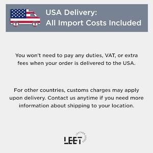 USA Delivery: All Import Costs Included