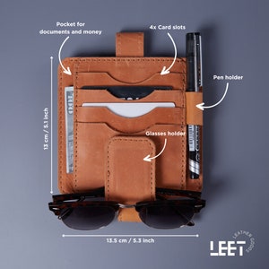 Auto Sonnenblende Organizer Multi-Pocket Auto Interieur Zubehör