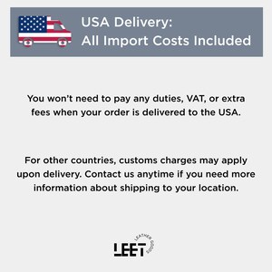 USA Delivery: All Import Costs Included
