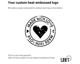 Personalisierung Ihr benutzerdefiniertes heiß geprägtes Logo