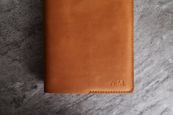 Personalized Orthodox Bible Cover – Leather Book Cover with Cross, Christian Gift