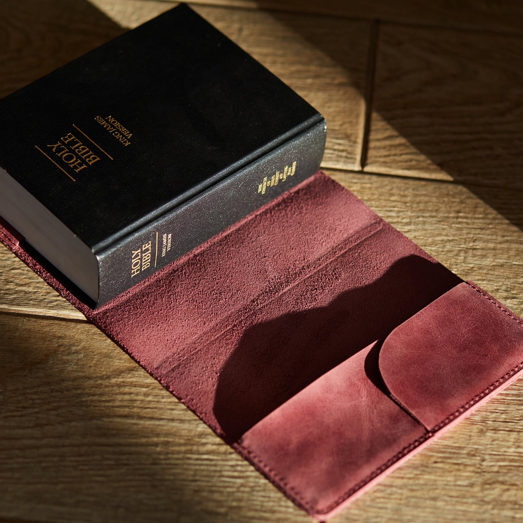 Custom Breviary / Liturgy of the Hours Leather Book Cover - Red Tractor  Leather Co.