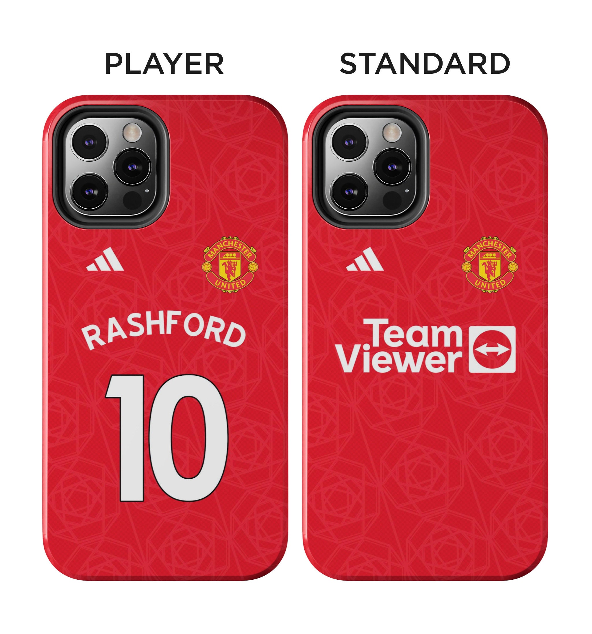 Man United Phone Case Football Phone Cases Custom Phone Etsy