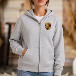 Porsche Hoodie Zip - Etsy