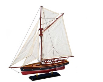 Maquette de bateau voilier yacht bateau voilier bois maritime sans kit