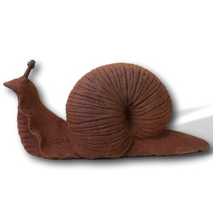 Garden sculpture snail figure iron garden rust iron figure sculpture garden figure