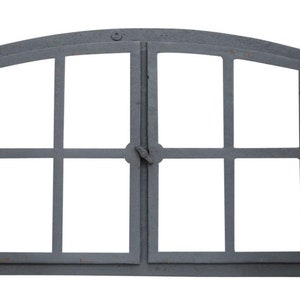Stable window window to open barn window gray 74 cm like antique iron window