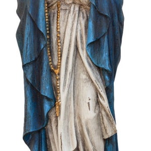 Escultura XXL Madonna 80 cm Figura Sagrada Figura de Maria Estátua Estilo Antigo