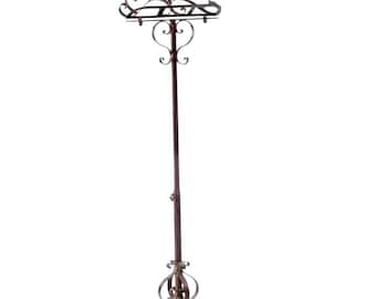 Music stand iron stand music stand baroque style up to 170 cm menu card holder