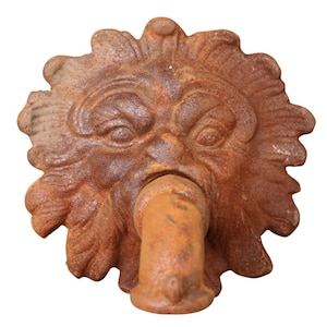 Brunnenauslauf Eisen Löwe Brunnen Wasserspeier Garten Antik-Stil Gargoyle