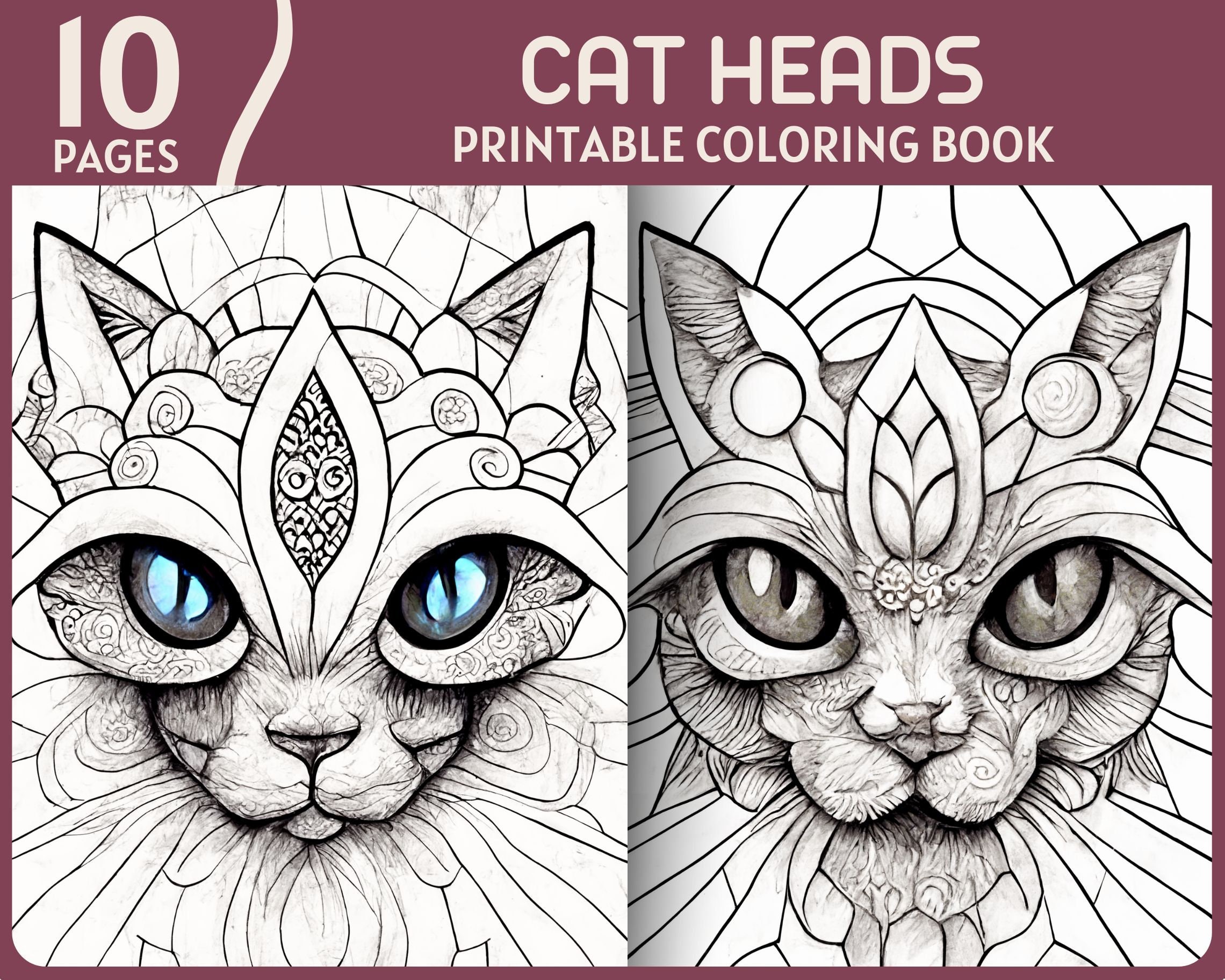 Realistic Coloring Pages Of Cats