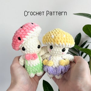 Mushroom Crochet Pattern, Tommy Toadstool, Tilly Toadstool, Toadstool Crochet Pattern, Toadstool Pattern, Mushroom Pattern, Crochet Mushroom