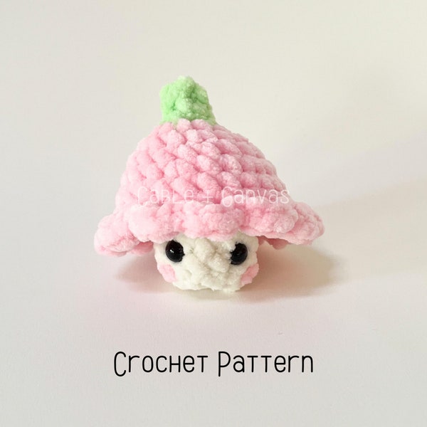 Itty Bitty Flower Pop, NO SEW, Mini Pops, Crochet Pattern, Pocket, Amigurumi, Pattern, Crochet Fidget, Amigurumi Pattern, Fidget Pattern