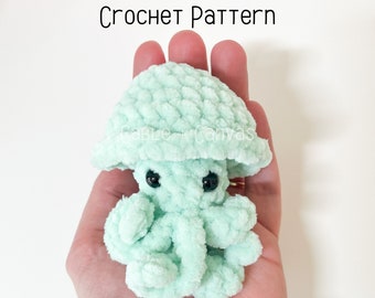 Itty Bitty Jelly Pop, NO SEW, Mini Pops, Crochet Pattern, Pocket, Amigurumi, Pattern, Crochet Fidget, Amigurumi Pattern, Fidget Pattern