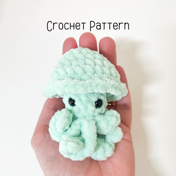 Itty Bitty Jelly Pop, NO SEW, Mini Pops, Crochet Pattern, Pocket, Amigurumi, Pattern, Crochet Fidget, Amigurumi Pattern, Fidget Pattern