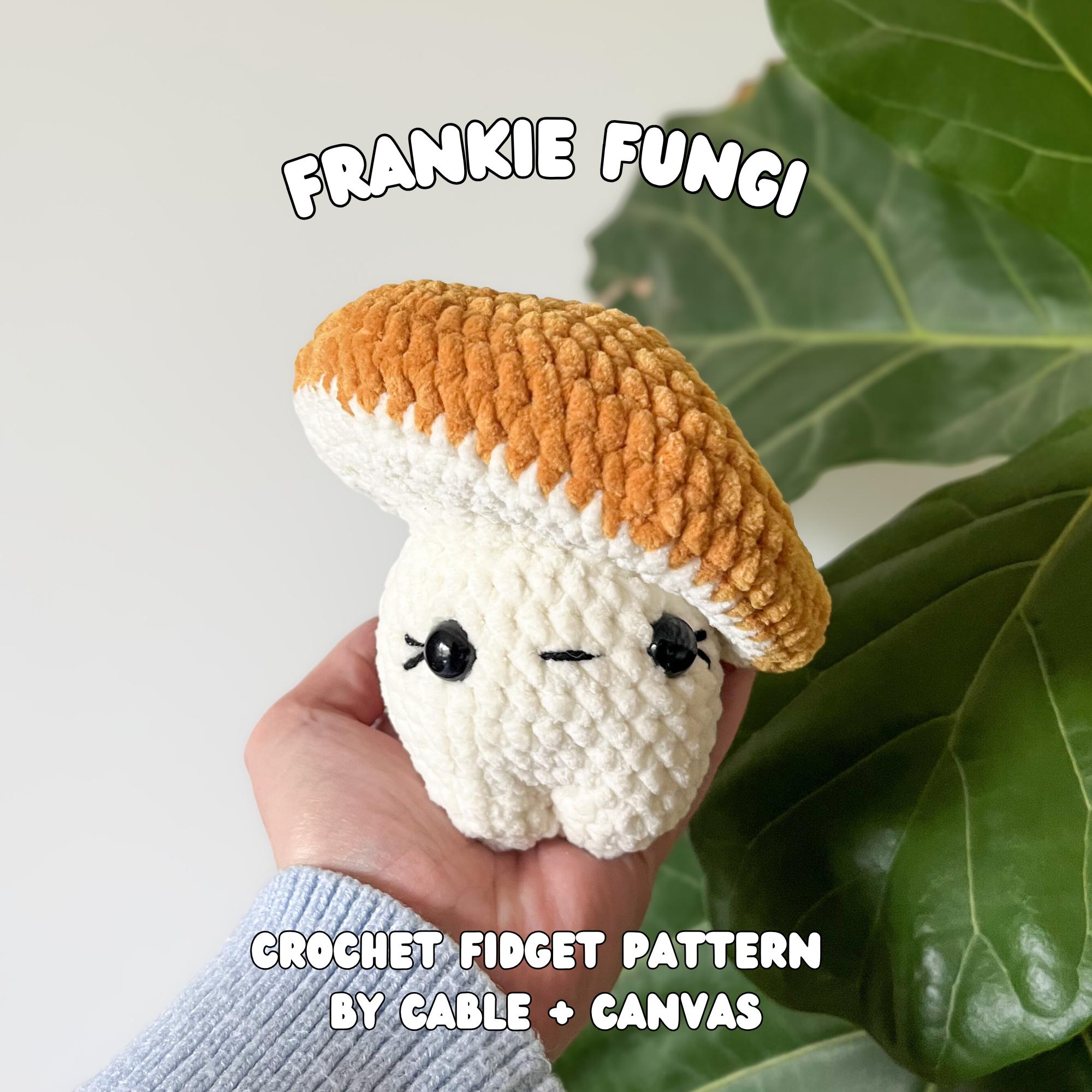 ハンドメイドミトンきのこ かぎ針編みのキノコのパターン、フランキー・ファンギ - Etsy 日本