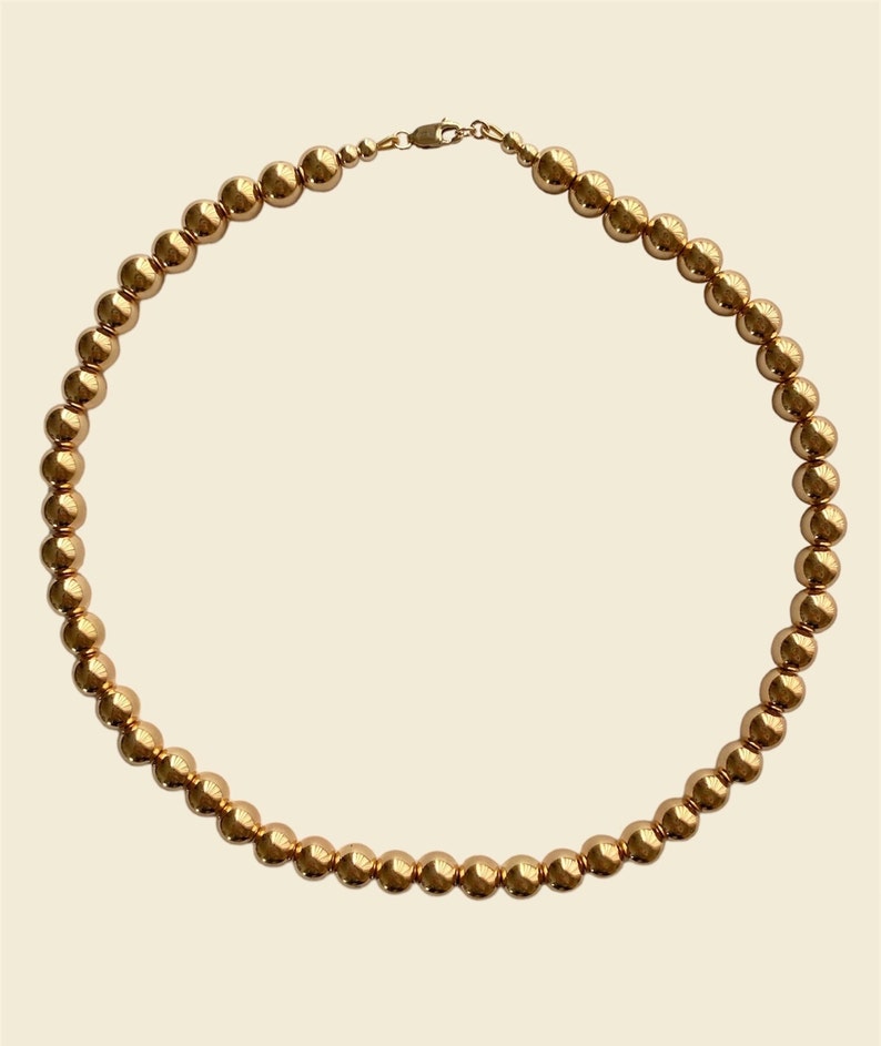 golden_hematite_gemstone_round_beaded_necklace