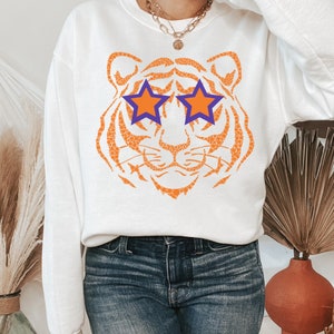 Orange clemson sweatshirt outlet