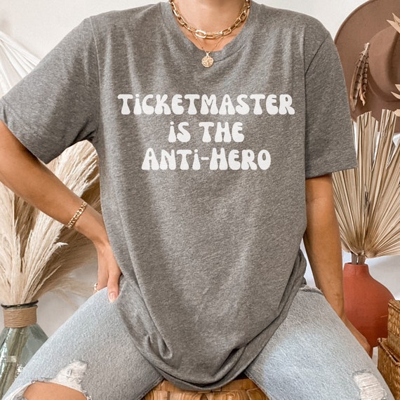 Funny Concert T-shirt Funny Ticketmaster Shirt Festival Tee 