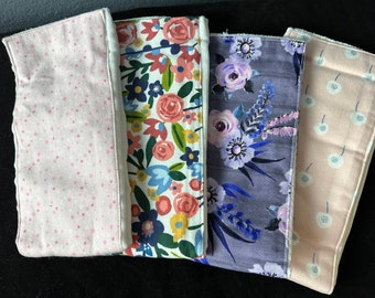 Baby Girl Cloth Diaper Burp Cloth