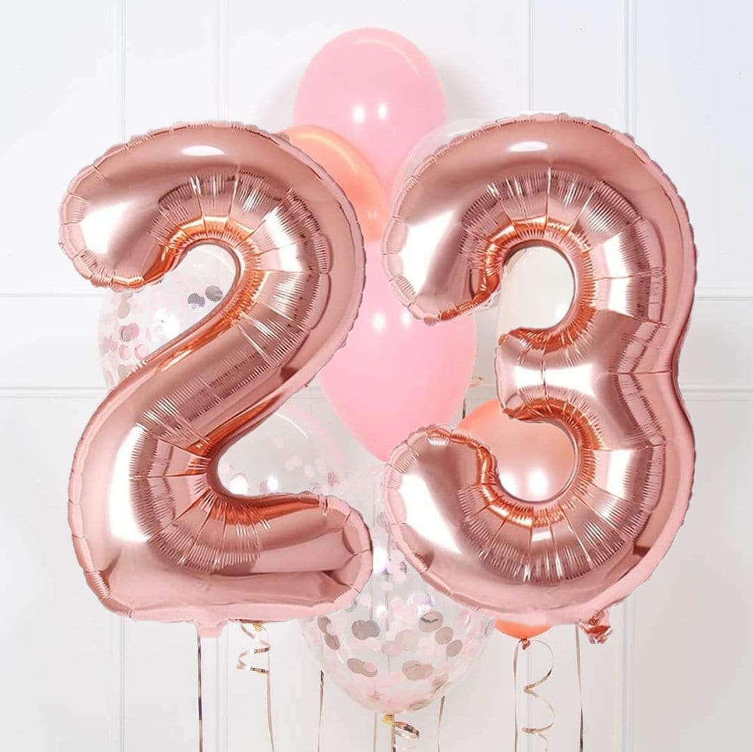 Refrein toevoegen Thespian 23rd Birthday Girl Decoration Happy 23rd Birthday 23 Birthday - Etsy