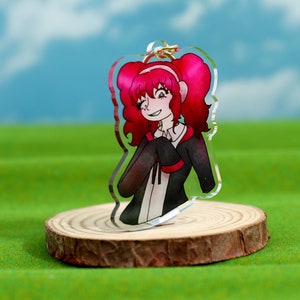 999 Zero Escape Clover Field Acrylic Keychain