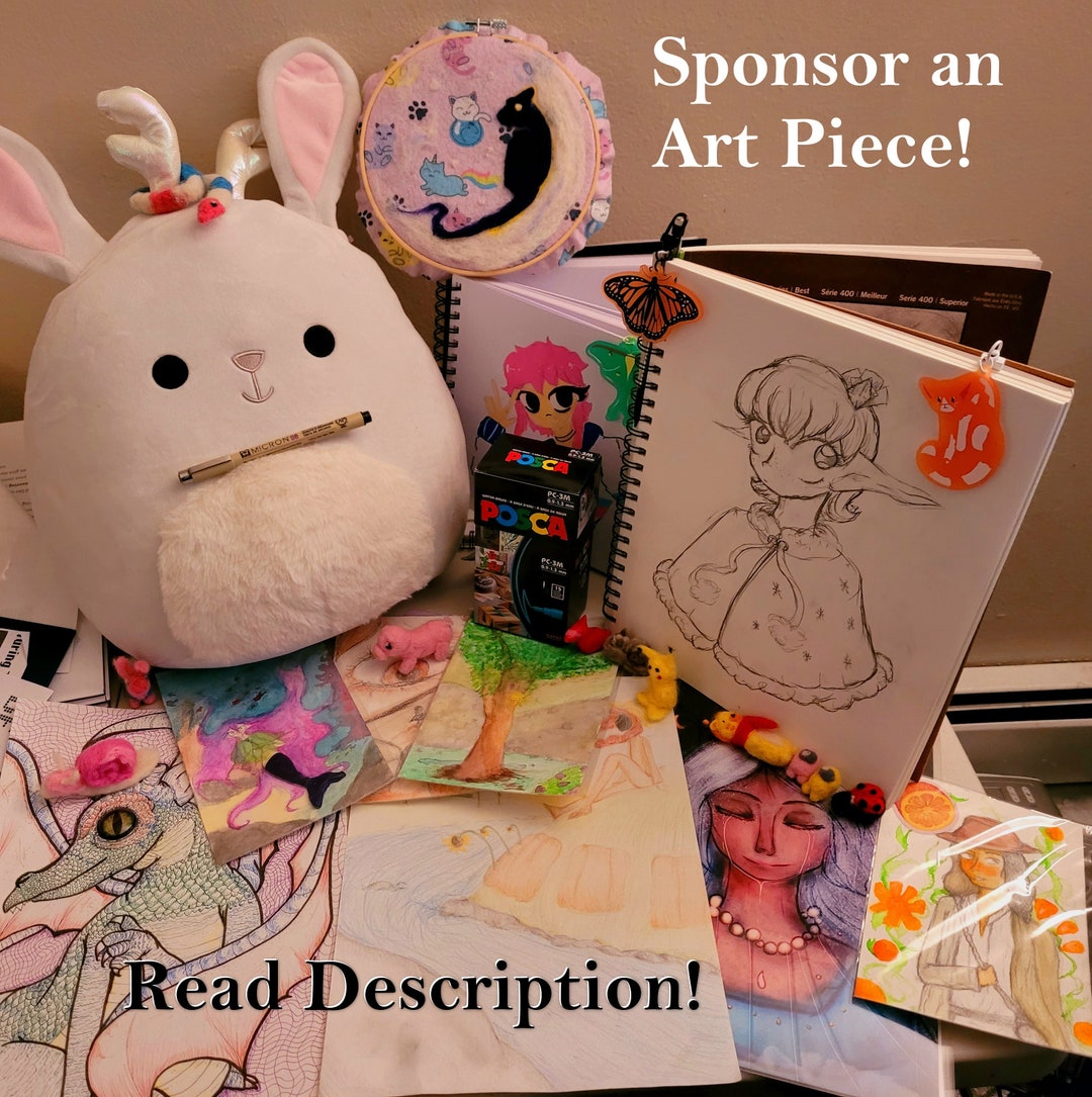 SPONSOR an Art Piece! Support Small Artists! Read Description! - Etsy