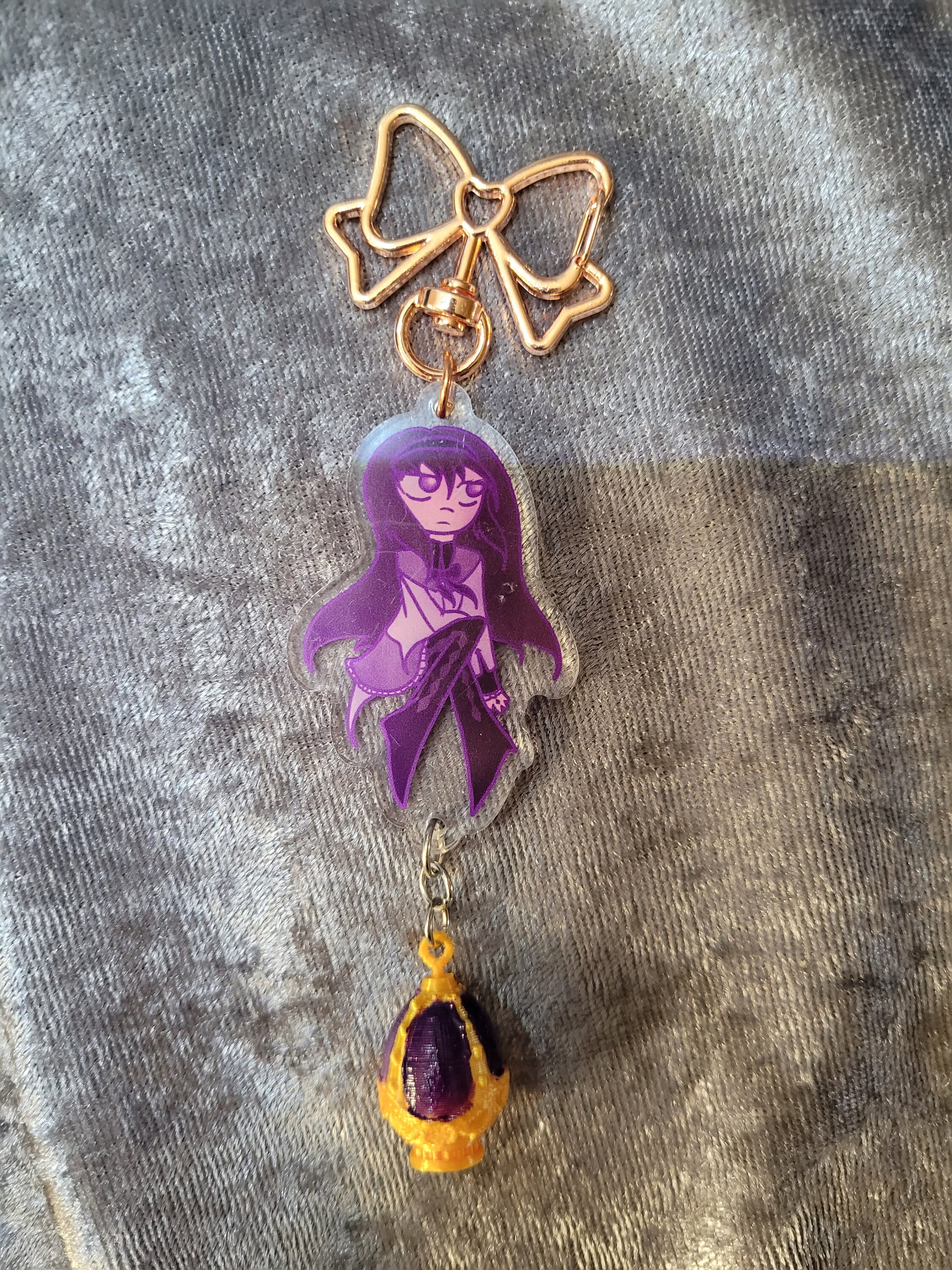 Porte-Clés Acrylique Homulilly – Madoka Magica – Série Galerie Cadre – SO-TA Japon