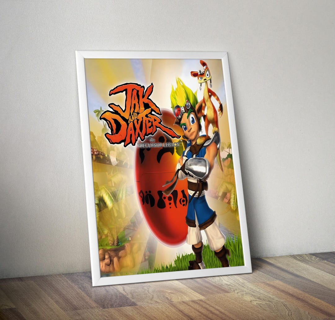 Jak and Daxter Cover Art | Gaming Poster | Gaming Artwork | Gaming ...