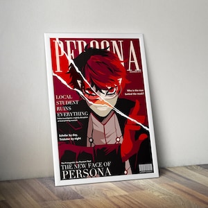 Persona 5 Artwork 5 | Yusuke Kitagawa Art | Gaming Artwork | Gaming Decor | Video Game Poster | Gaming Gift | Video Game Gifts |