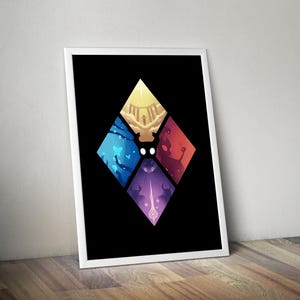 Hollow Knight Artwork | Gaming Poster | Gaming Artwork | Gaming Decor | Video Game Poster | Gaming Gift | Video Game Print | Gaming Prints