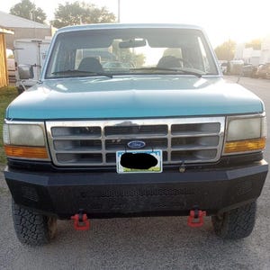 OBS Ford 92-98 F150 F250 F350 Front CnC DIY kit bumper - Bumper Files DXF for plasma or laser