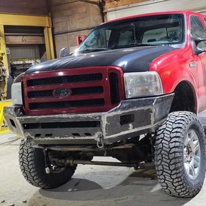 2005-2007 Ford Superduty CNC-DXF Front Bumper File Kit F250/F350