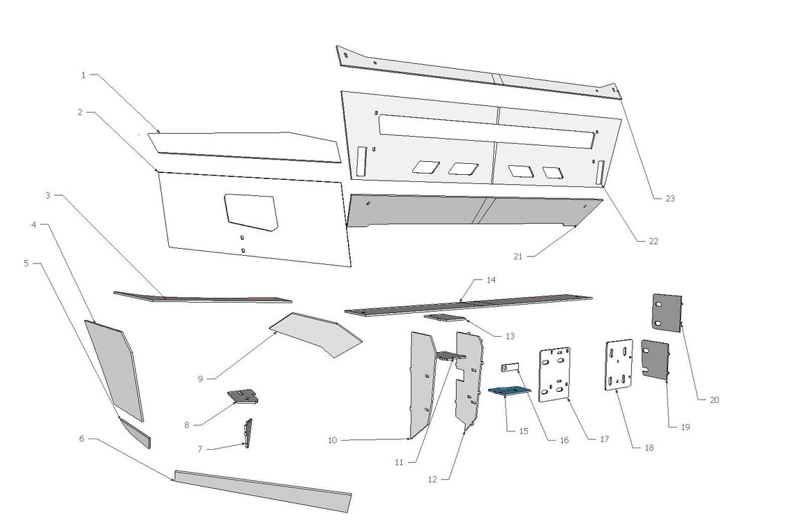 Primed Front Bumper Cover For 2006-2009 Dodge Ram 1500/2500/3500 - Plastic Replacement, Ready For Paint
