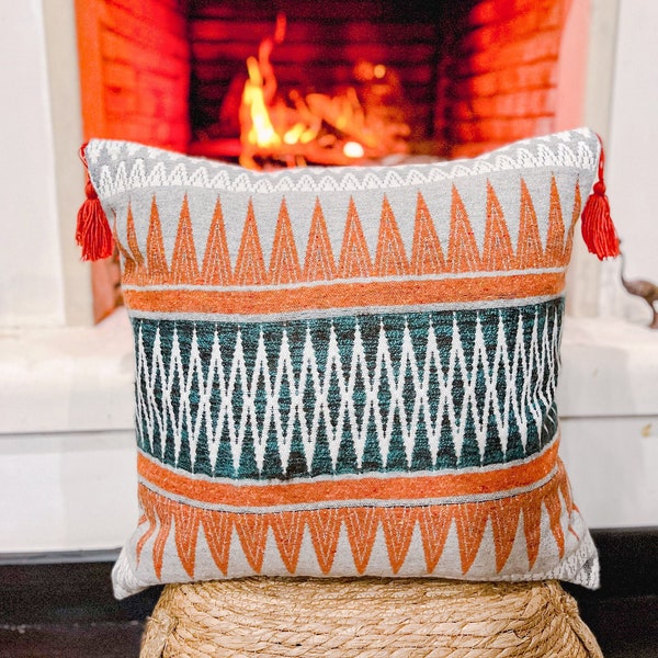 Ethnic Throw Pillow Etsy