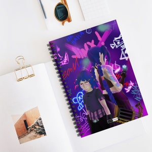 Spiral Notebook - Ruled Line, anime notebook, anime, anima journal, anime gift