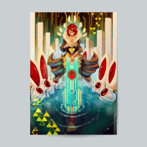 Transistor | Fan-Art| Indie Game Poster | Gaming Poster | HD Color | Game Poster | Wall Poster | Printed Poster | Gaming Poster Gift