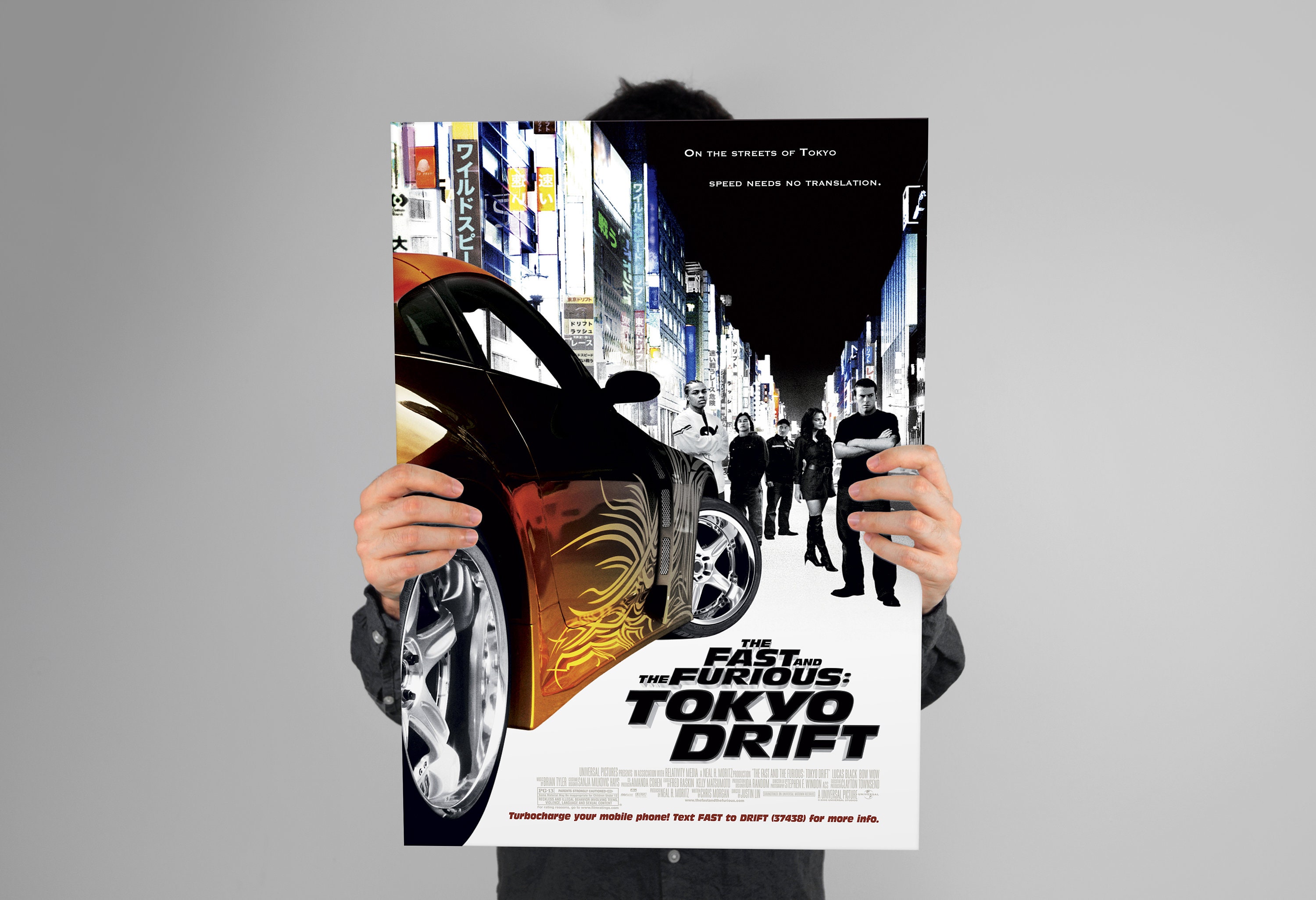 Tokyo Drift Poster Movie Poster HD Color Film Poster Wall Poster Printed  Poster Movie Poster Gift 