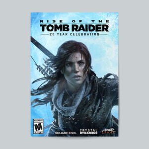 Lara croft poster - Etsy Italia