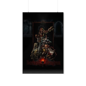 Darkest Dungeon | Gaming Poster | HD Color | Game Poster | Wall Poster | Printed Poster | Gaming Poster Gift