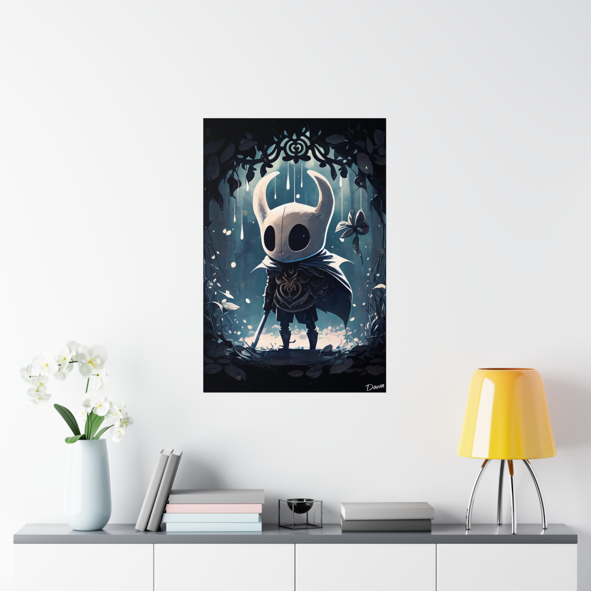 The Knight Hollow Knight Art Gaming Posters Gaming - Etsy