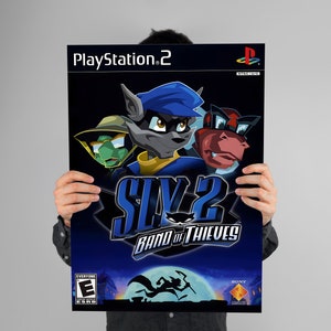 Sly 2: Band of Thieves | Gaming Poster | HD Color | Game Poster | Wall Poster | Printed Poster | Gaming Poster Gift