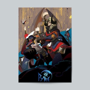 Pyre Poster | Indie Game Poster | Gaming Poster | HD Color | Game Poster | Wall Posters | Printed Poster | Gaming Poster Gift