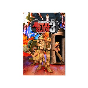 METAL SLUG3 メタルスラッグ3 ゲーム販促ポスター2003年PS2