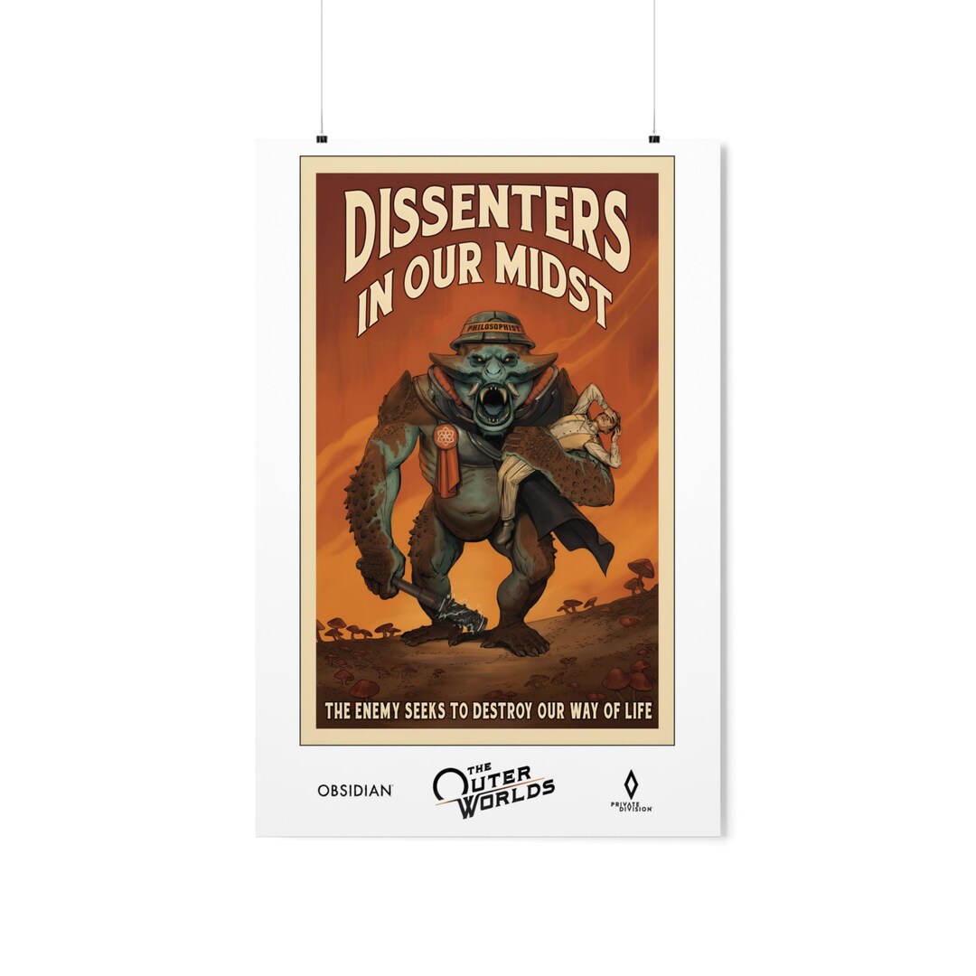 The Outer Worlds Concept Art 2 | Gaming Poster | HD Color | Game Poster ...